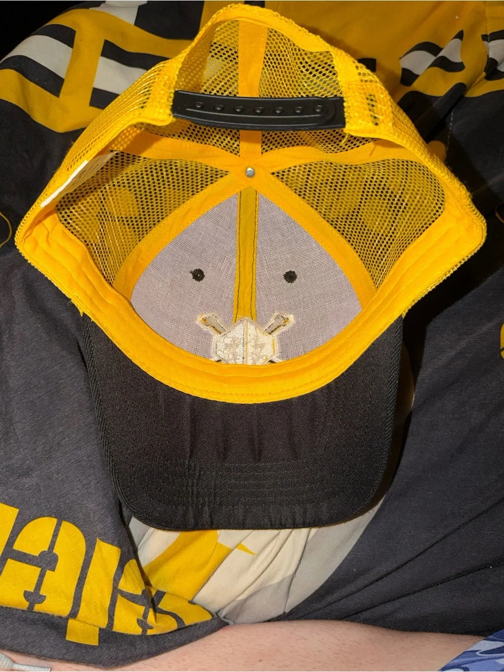 Apc Echl Hockey Wheeling Nailers Hat Cap Brand New Adjustable SnapBack China MDE